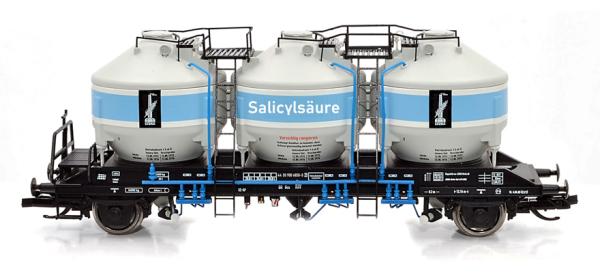 NPE Modellbau, Spur TT, Silowagen Uc, "Salicylsäure", DR, NW52104